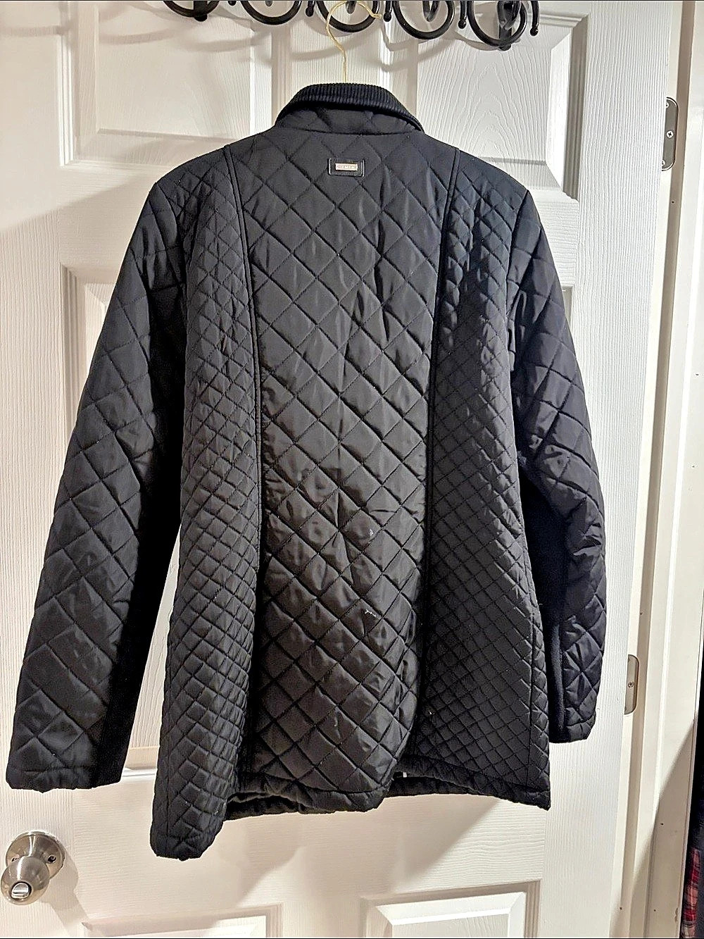 Calvin Klein Black Quilted Jacket - Picture 3 of 4